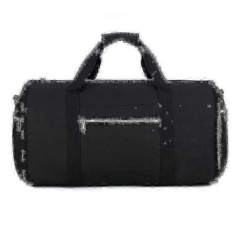 Weekendbag And Clothes Bag With Shoulder Strap, Black