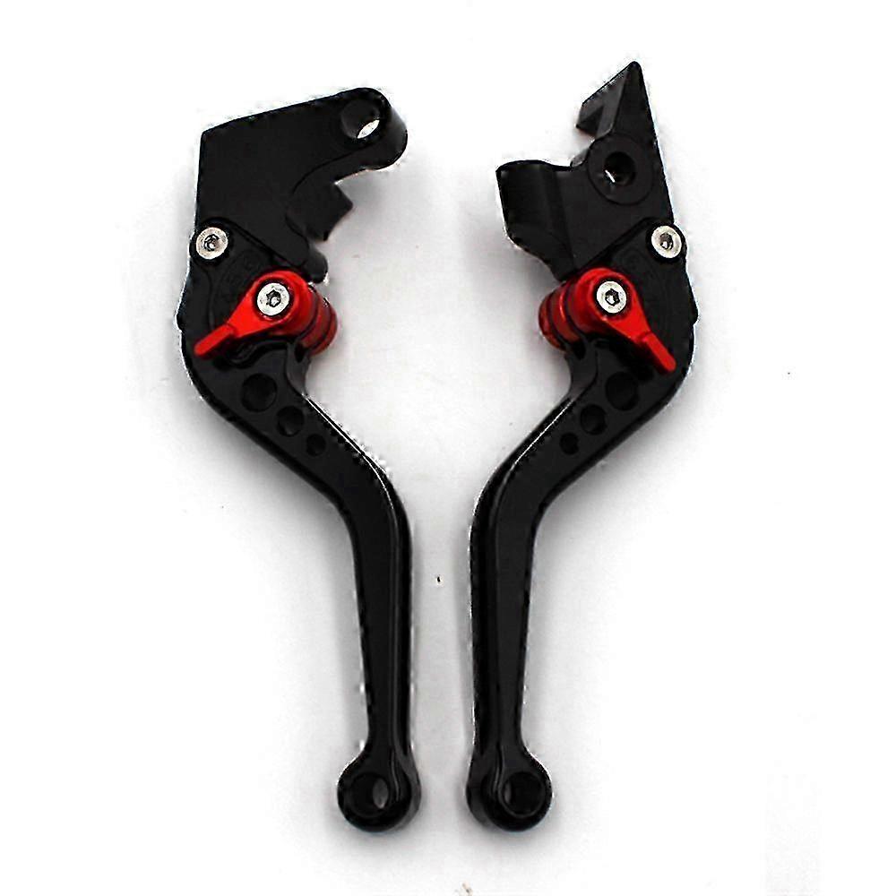 Motorcycle Aluminum Short Brake Clutch Levers Compatible with Certain Brand Models from 2007 to 2017 and Other Models from 2008 to 2016