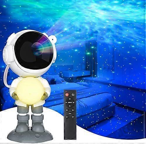 Astronaut Galaxy Projector with Night Light Lamp, Starry Star Projector with Remote Control & Timer, Ceiling Nebula Space Projectors for Bedroom Decor