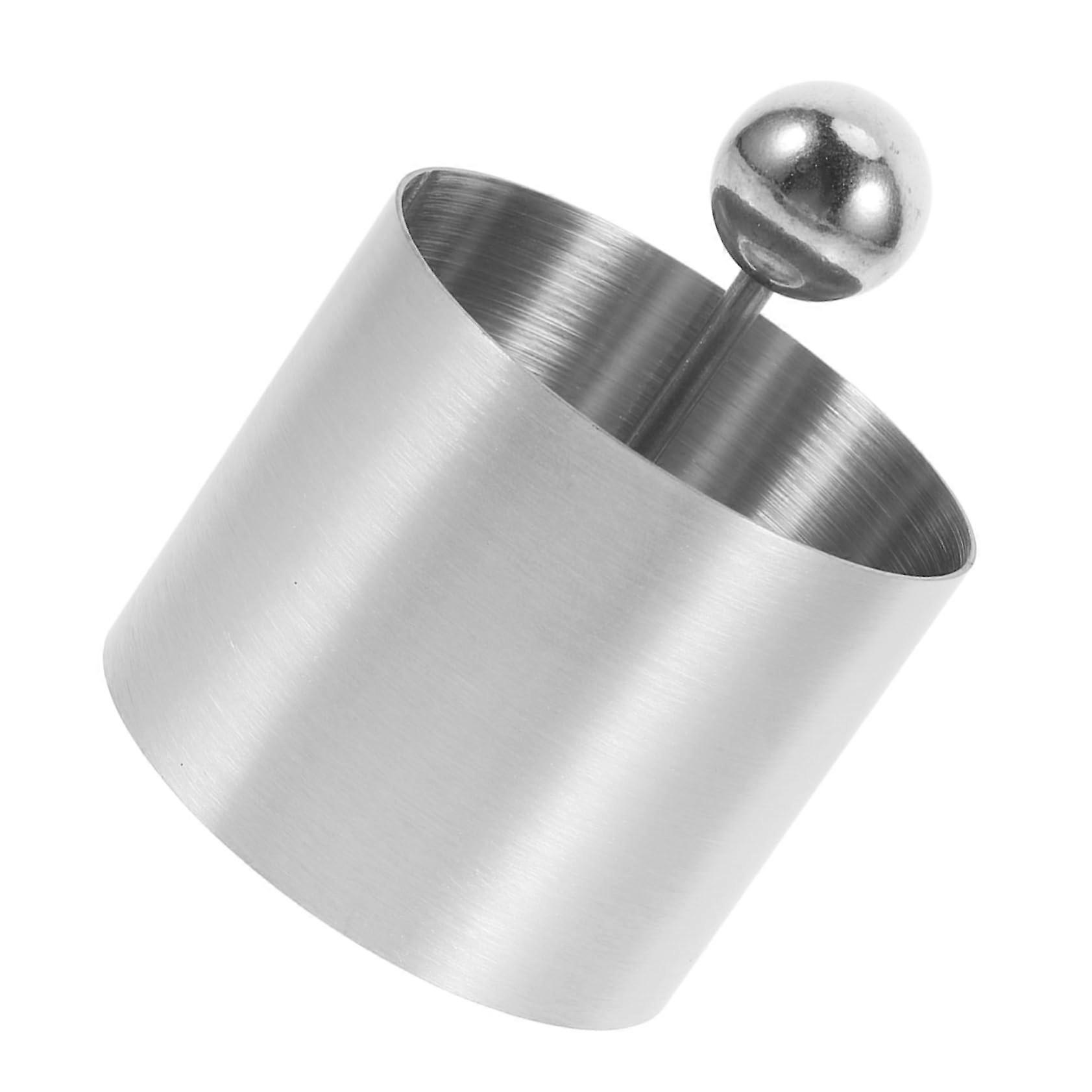 Round Stainless Steel Cake Ring Molds Set of 3 Adjustable Dessert and Salad Plating for Catering and Home