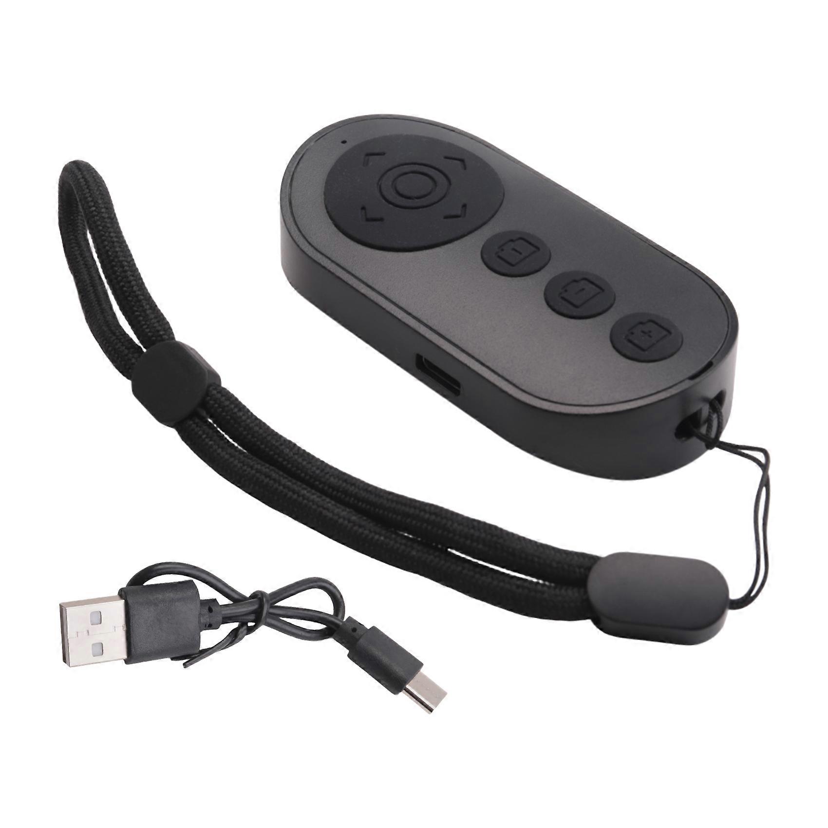 Wireless Camera Remote Control with Zoom for IPhone & Android, for Photo & Video, Smartphone Remote Clicker for TikTok