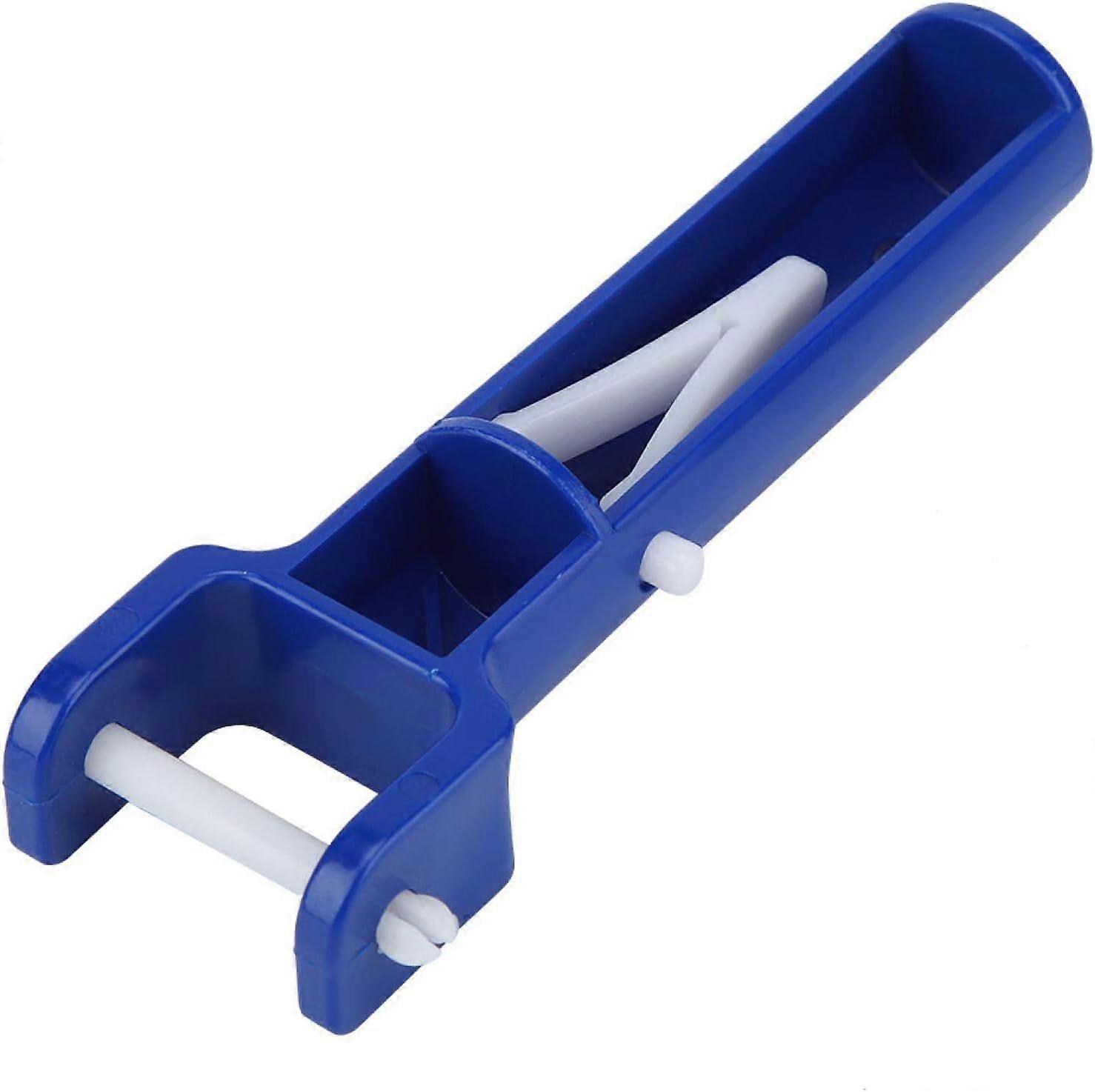 2 pool clips, ABS material, blue color, V-shaped, for brush head, replacement handle, accessories for most standard vacuum cleaners.