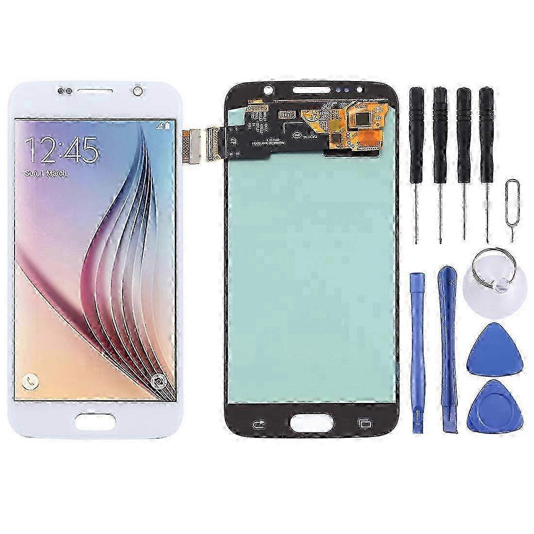 x Ecran LCD OLED pour Samsung Galaxy S6 avec ensemble complet du numériseur