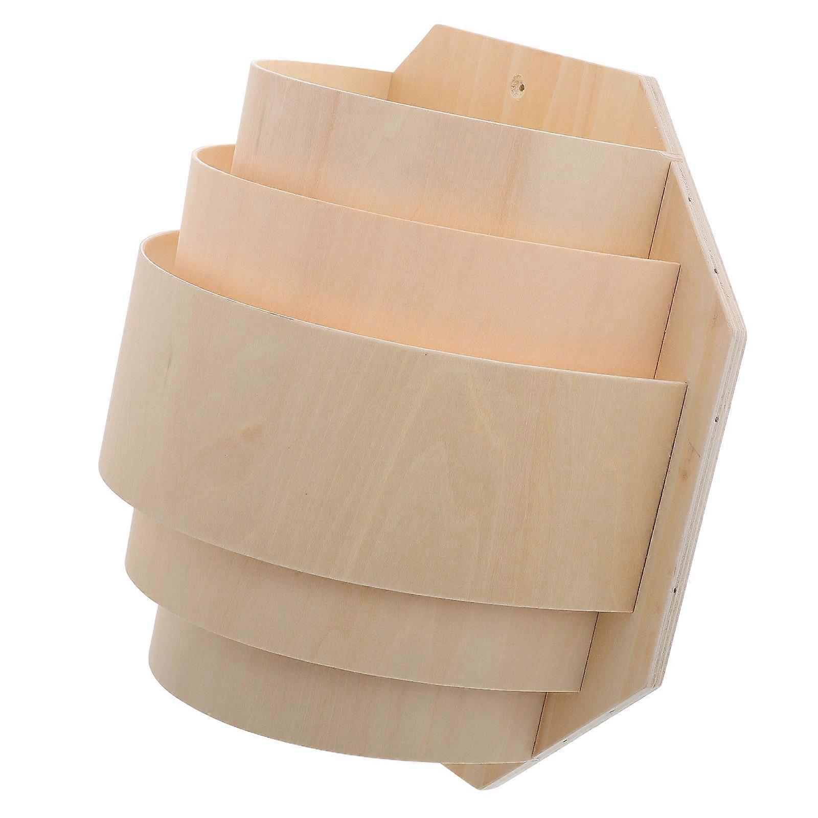 Wooden Lampshade for Sauna Room Light Protective Accessory
