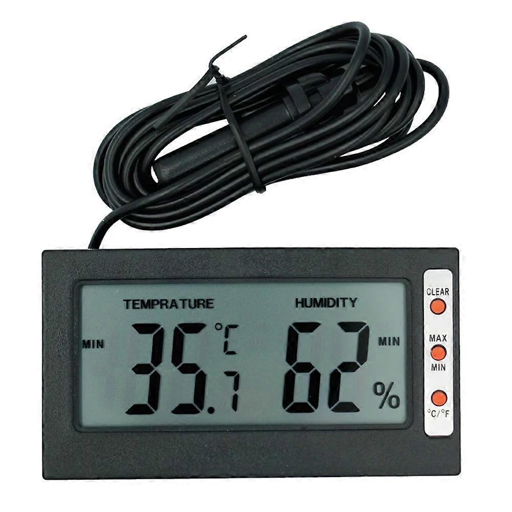LCD Digital Electronic Thermometer Hygrometer Tester Temperature Humidity Gauge Meter Sensor Indoor Detector