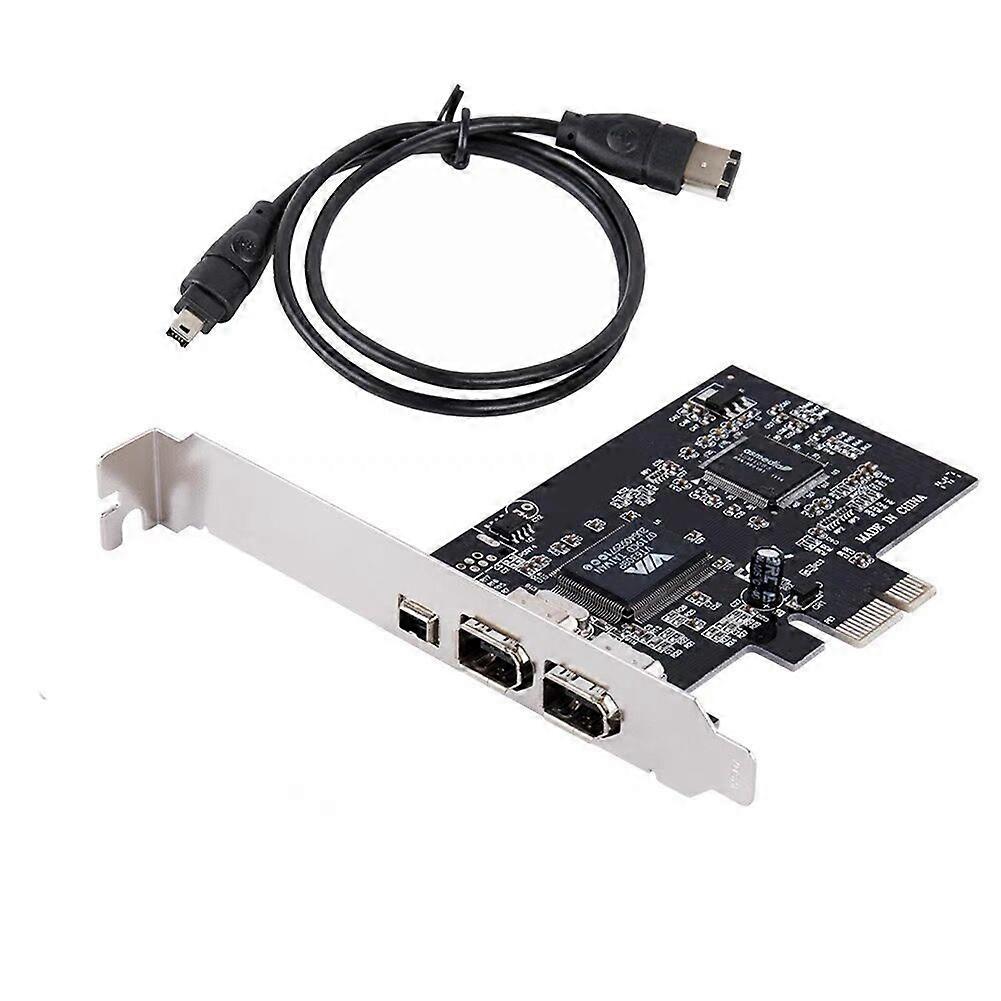 PCI-E Express Card, 1394a IEEE 1394b Controller Card Cable