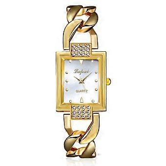 Luxora Ladies Alloy Chain Watch Elegant Bracelet Watch