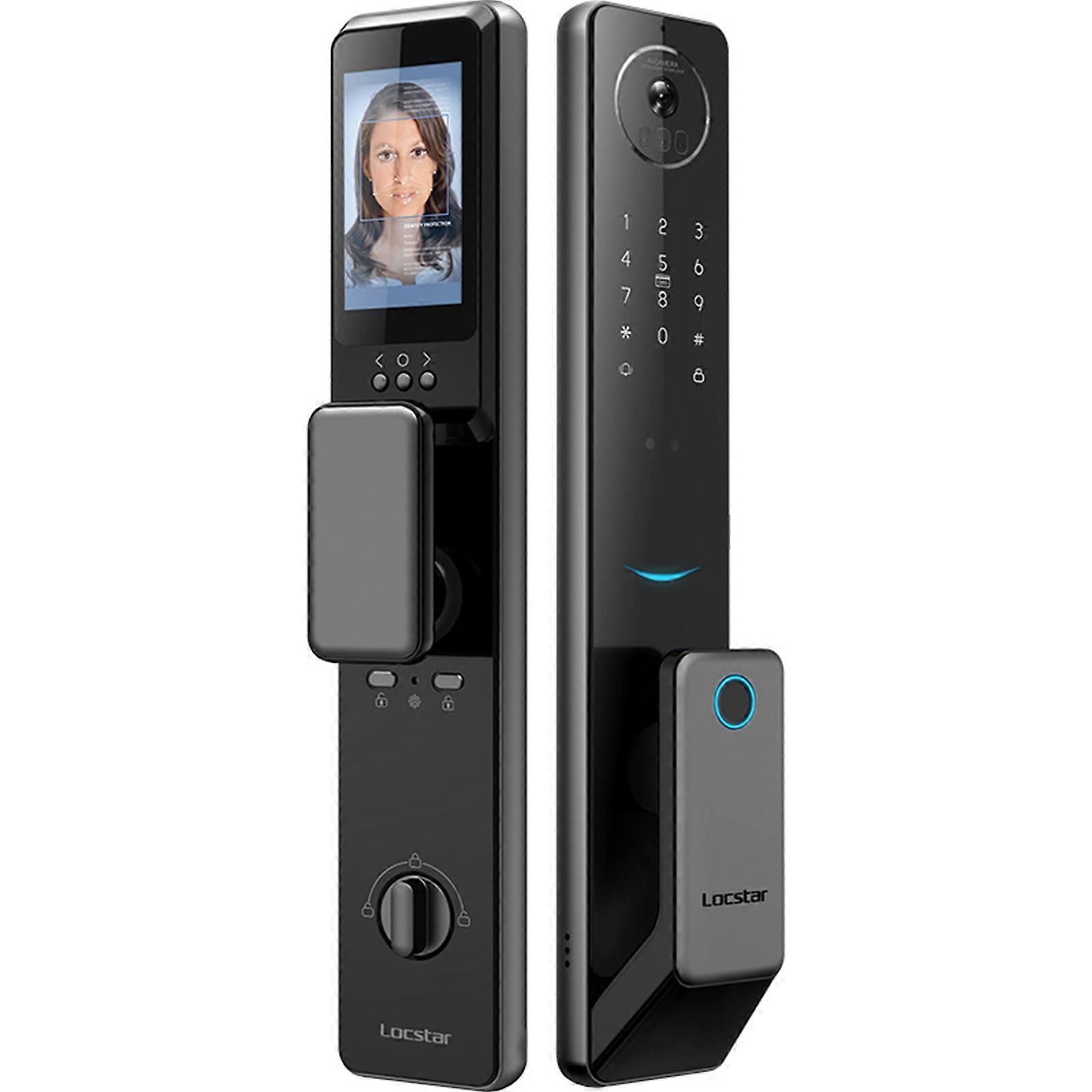 Fully automatic 3D face recognition smart lock, anti-theft door combination lock, peephole video intercom fingerprint lock
