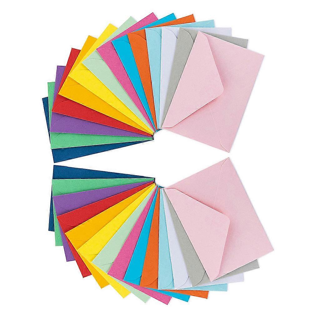 Colorful Small Envelope for Storage Use with 100Pcs Budget Cash and Saving Envelopes