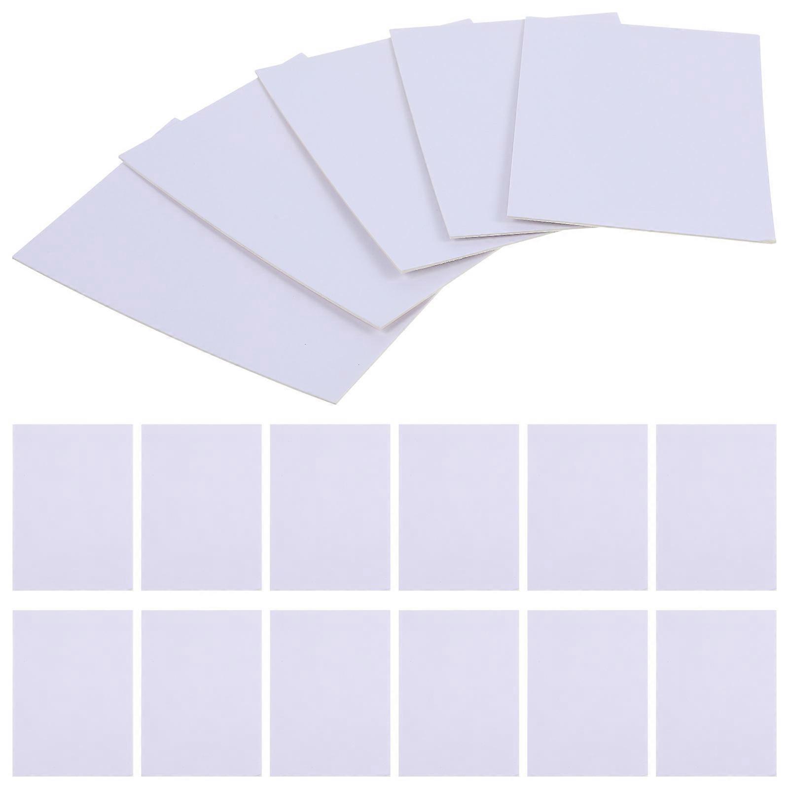 40Pcs White Photo Frame Mat for DIY Use Pre-Cut Paperboard Picture Matting