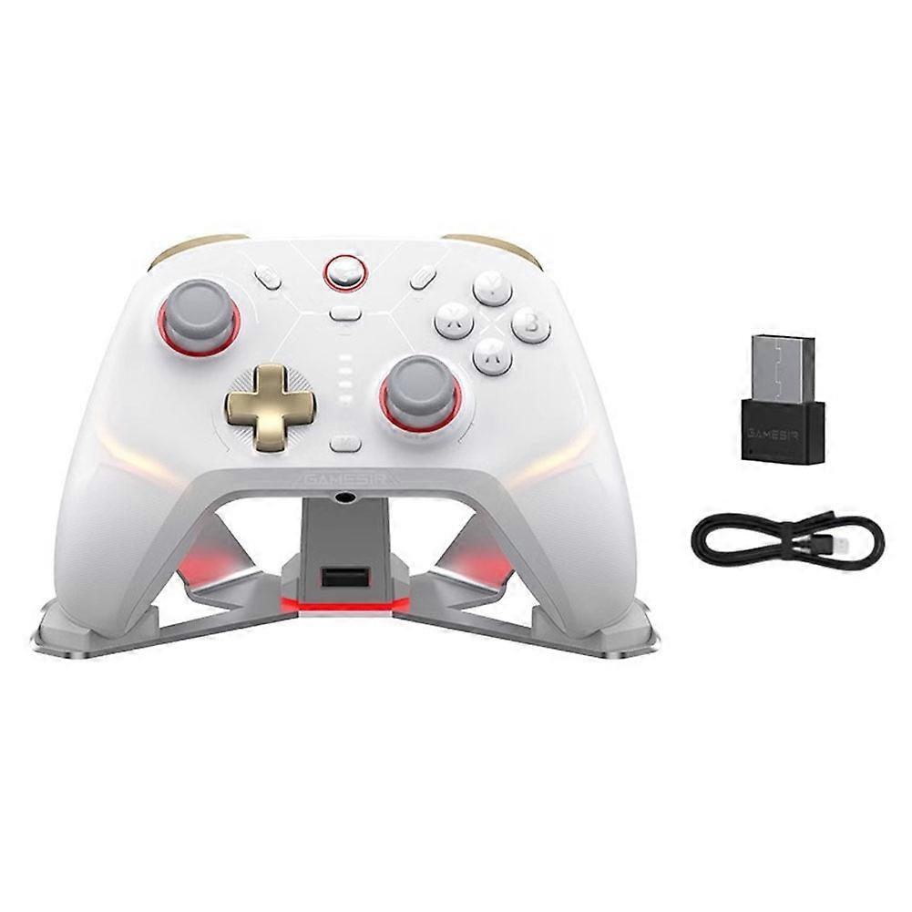 GameSir Cyclone 2 Wireless Controller Bluetooth Gamepad with Hall Effect for Nintendo Switch IPhone Android,White