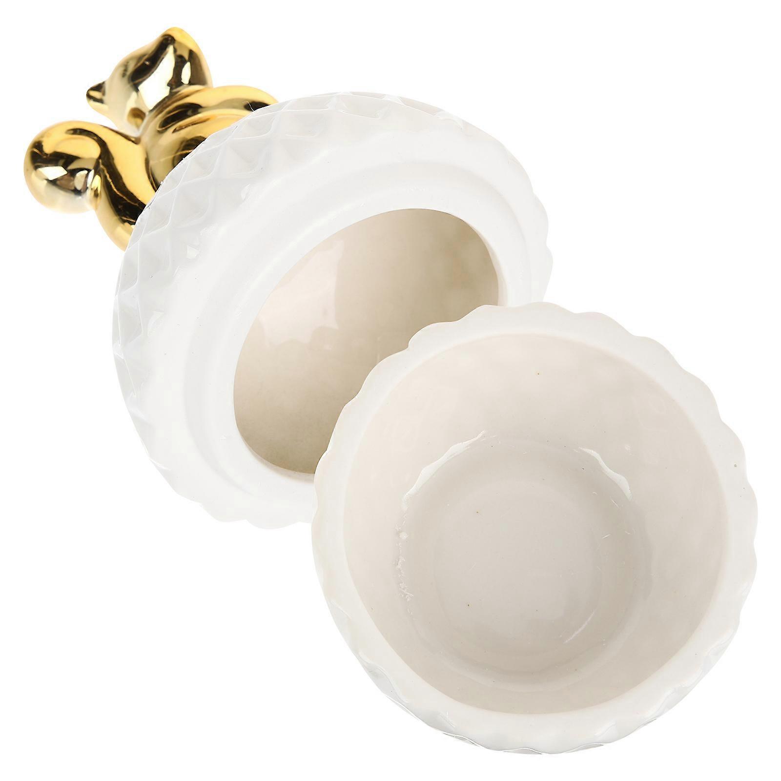 Animals Trinket Box Decorative Jewelry Case for Storage 3Pcs