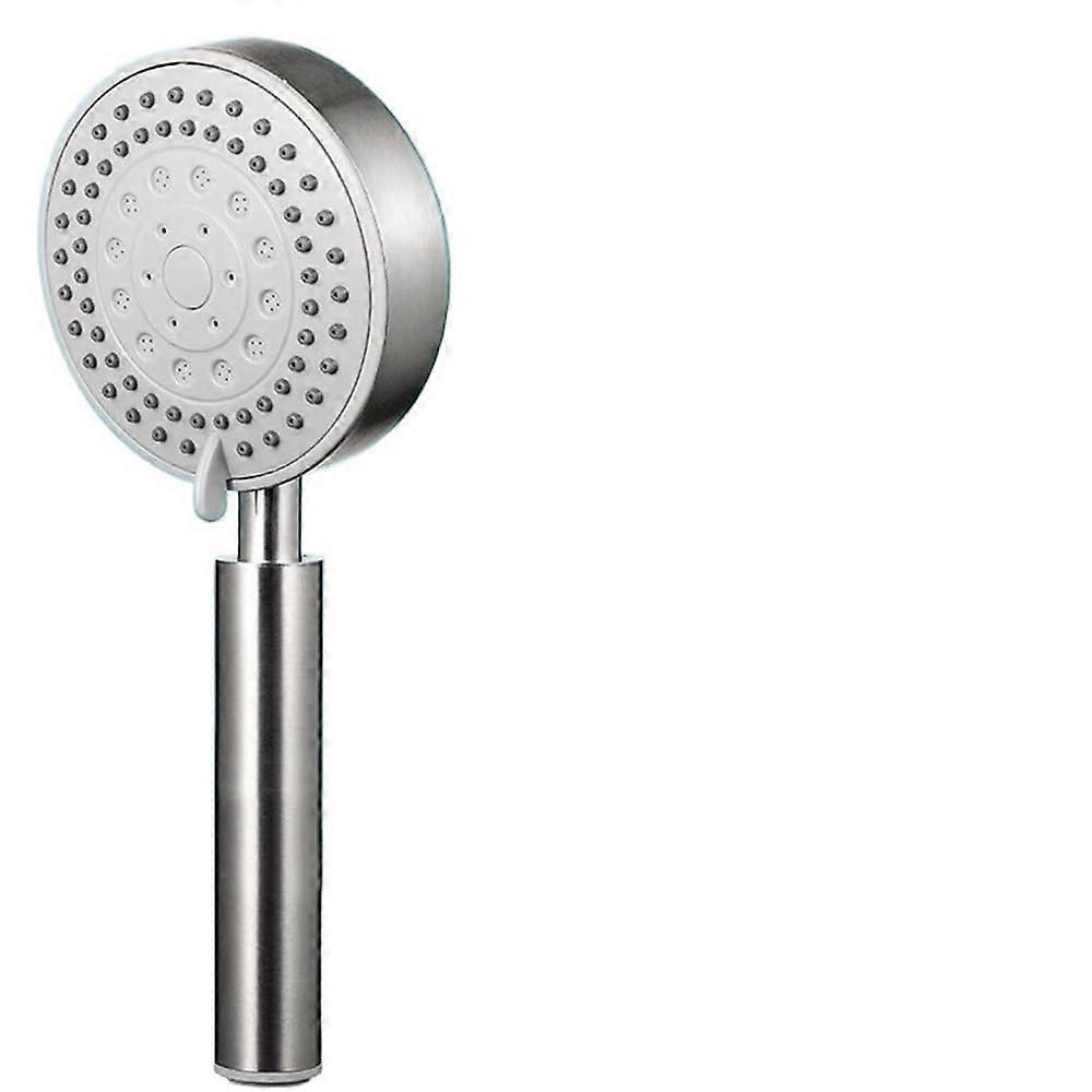 304 Stainless Steel  Pressure Shower Head 5 Modes Water Saving Large Rainfall Panel with Holder