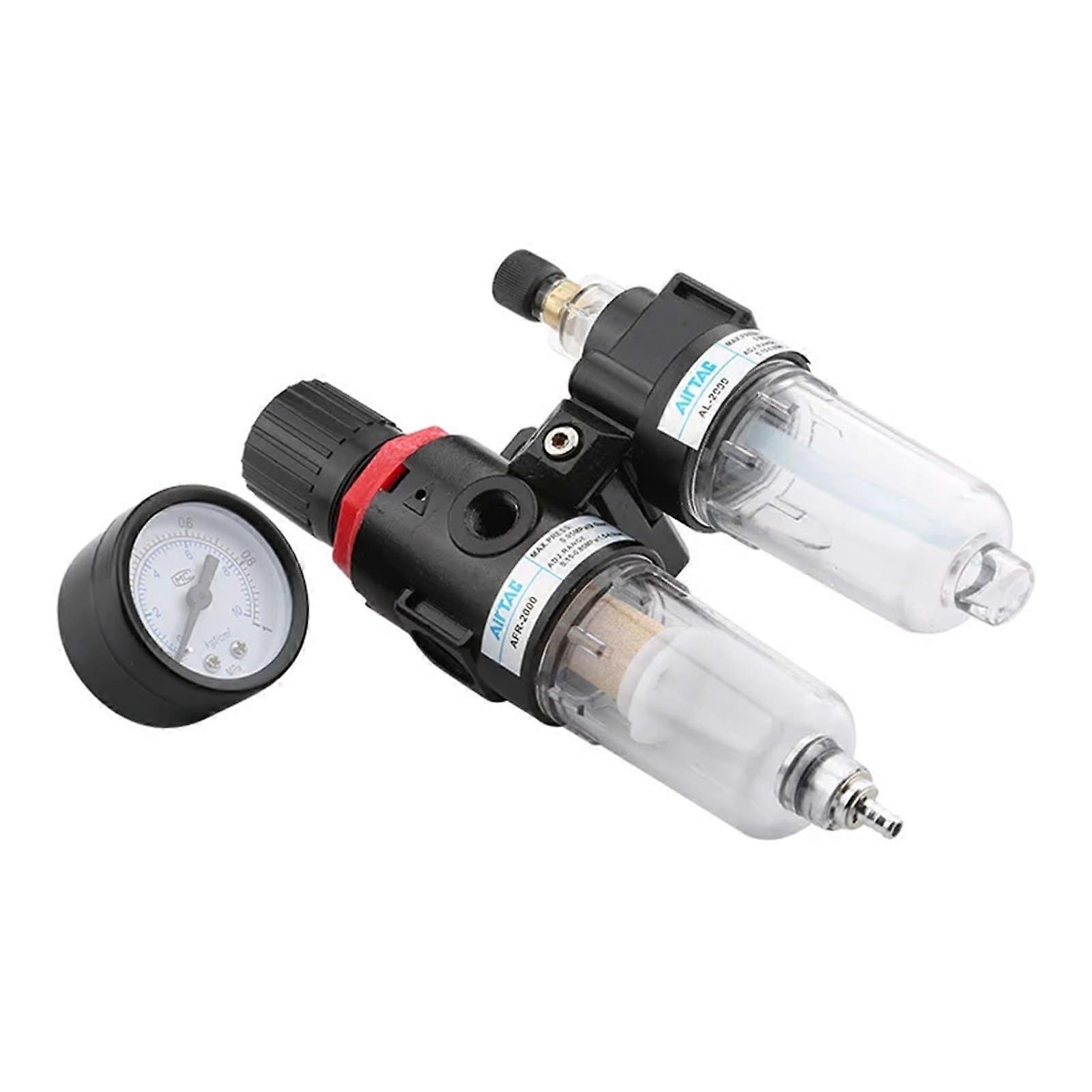 Pneumatic Air Filter Regulator AC3010 G1/4 with Oil Water Separator for Compressor Pressure Control