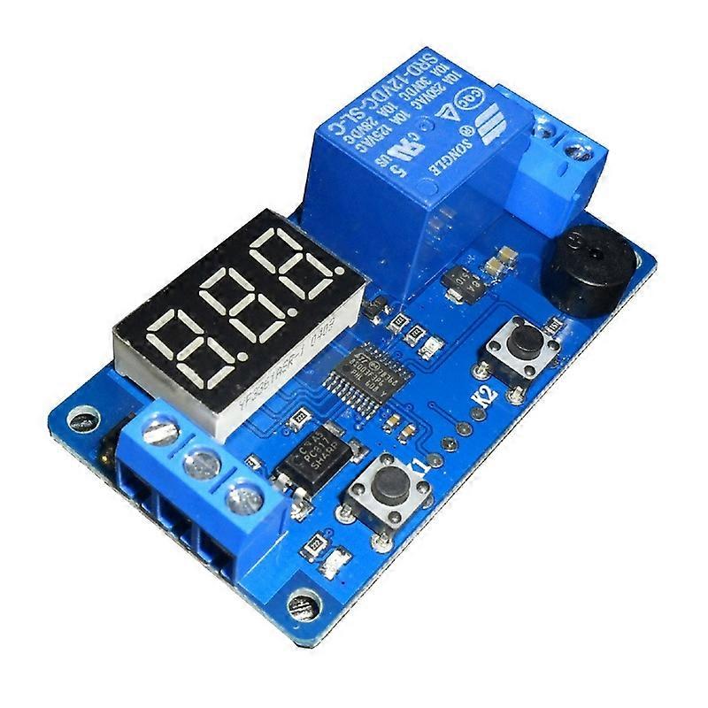 DK-C-01 Car Programmable Timing LCD Digital Display Relay Module Can Control DC AC Delay Relay 220V