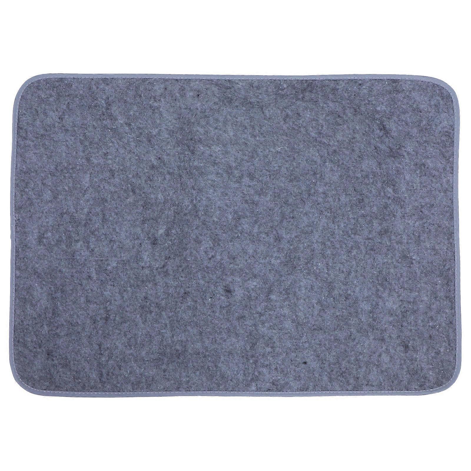 Calligraphy Felt Mat Grey for Brush Ink Practice Pad