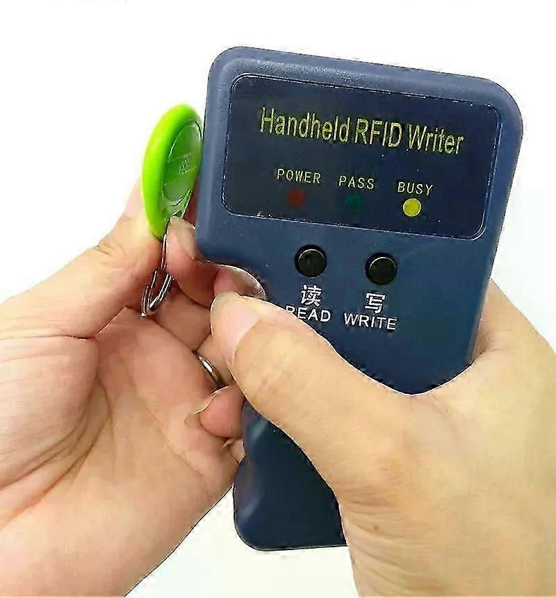 5YOA Handheld 125KHz EM4100 TK4100 RFID Copier Writer Duplicator Programmer Reader EM4305 T5577 Rewritable ID Keyfobs Tags