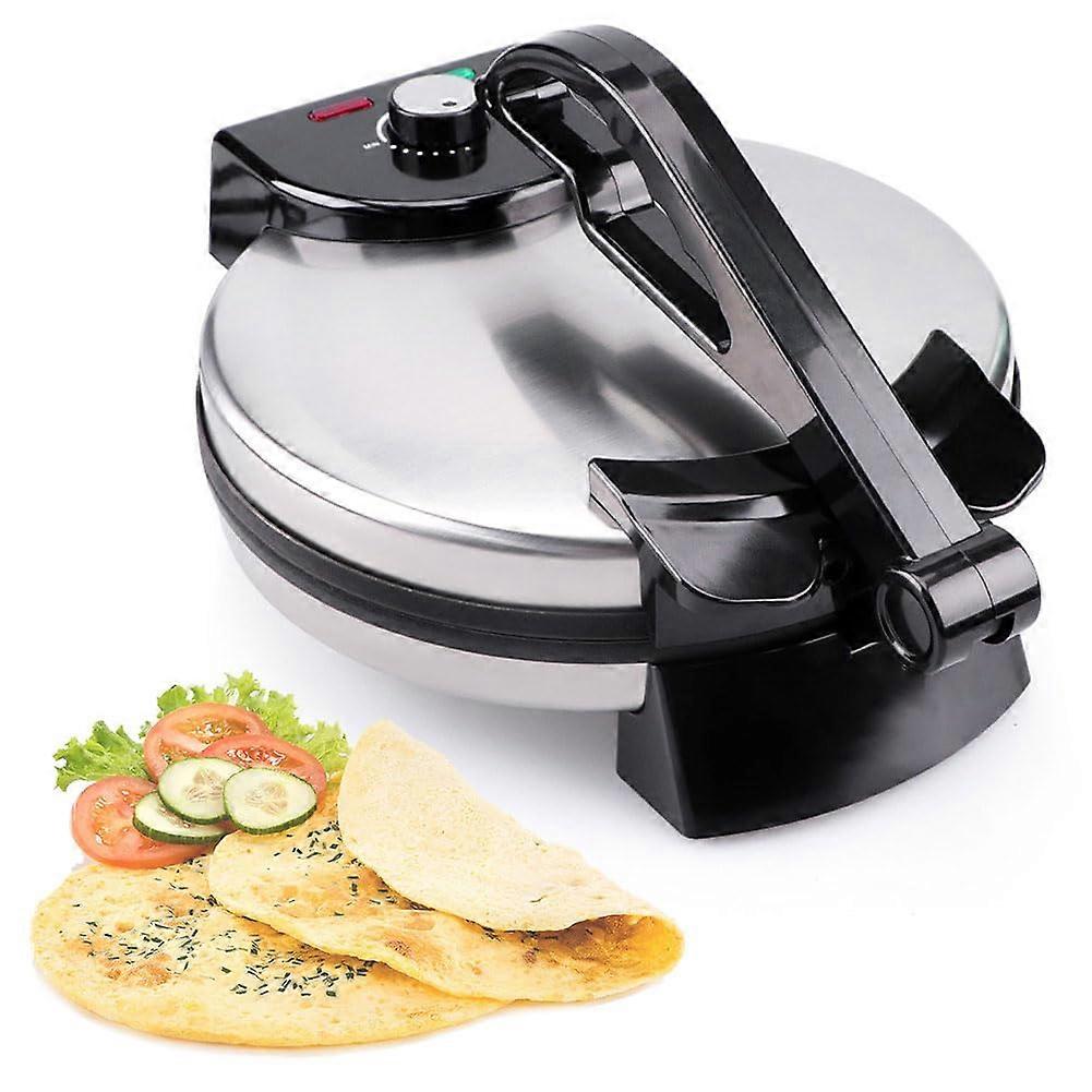 Electric Crepe Maker 1800W DoubleSided NonStick Pancake Maker with LED Temperature Indicator