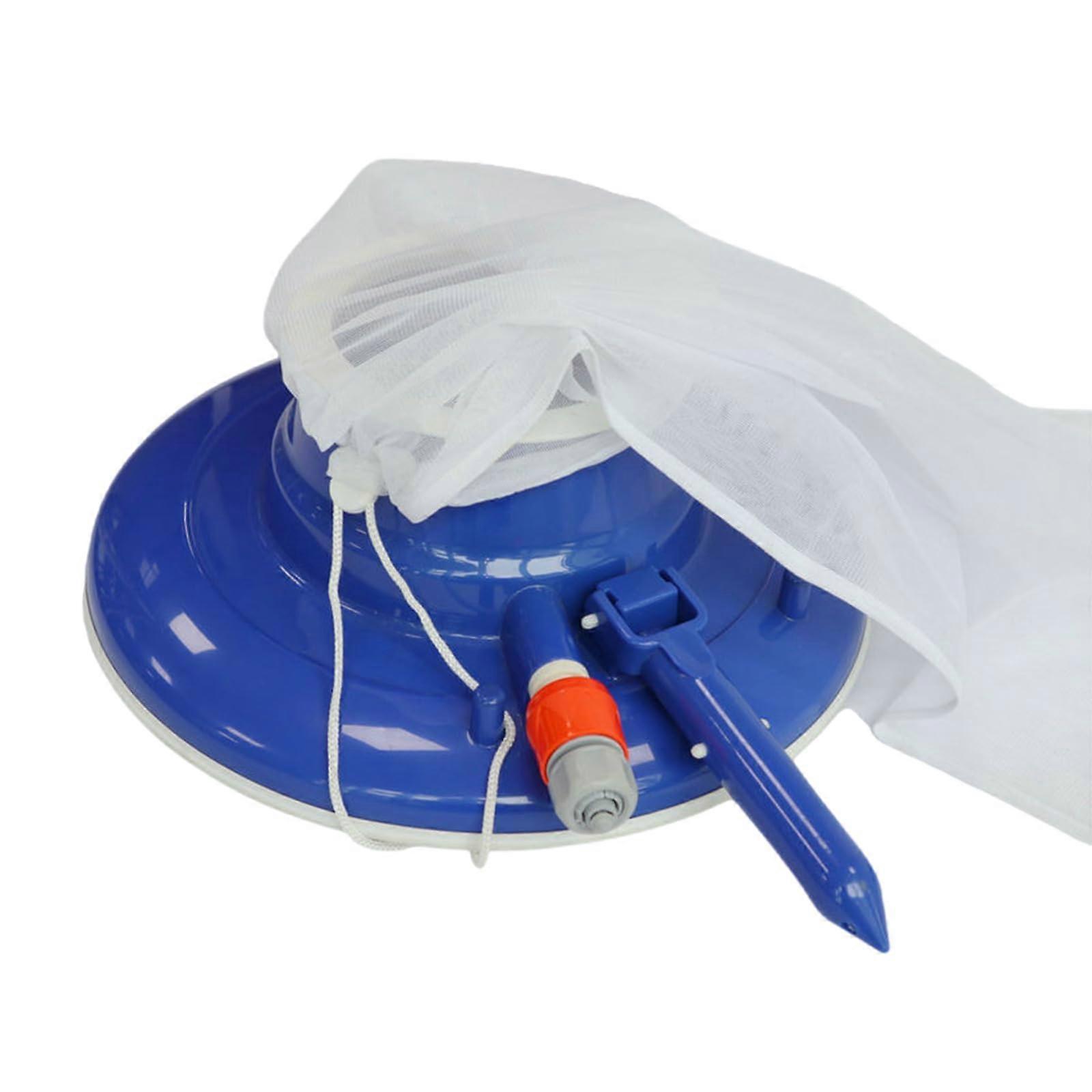 Pool Vacuum Head for Efficient Debris Removal with Ergonomic Grip, Inground and Above Ground Use