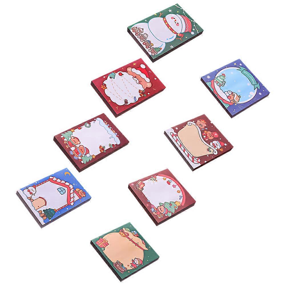 Cartoon Memo Pad Suitable for Daily Use with 8Pcs Multi-Function Note Stickers