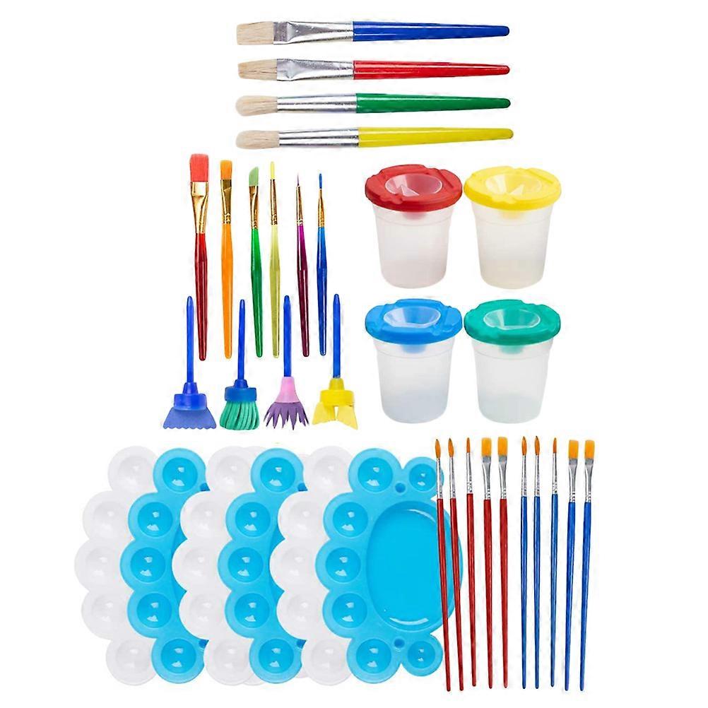 Students Paint Brush Kit Painting Tools 1Set for Painting Use