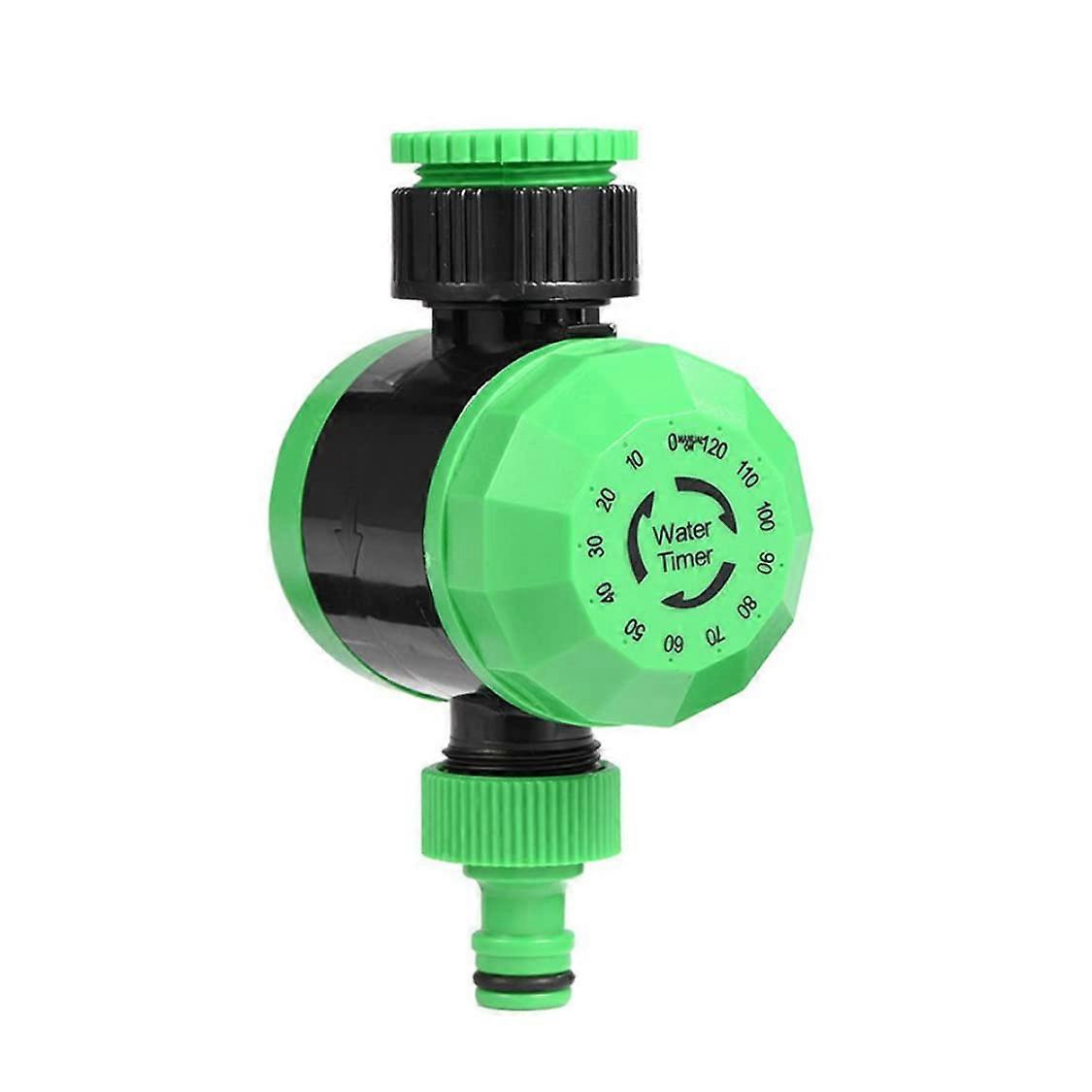 Garden Watering Timer with Automatic ShutOff, 120Minute Mechanical Irrigation Controller Green