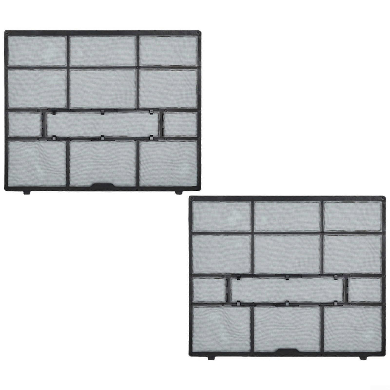 Air Conditioner Filter Mesh AC Dust Screen Cover for Split Unit with Dust Protection 2 Pack 35.3x29cm