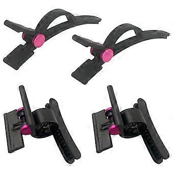 Haarclips für Haartrockner und Airwrap Styler Haartrockneraufsätze Rose