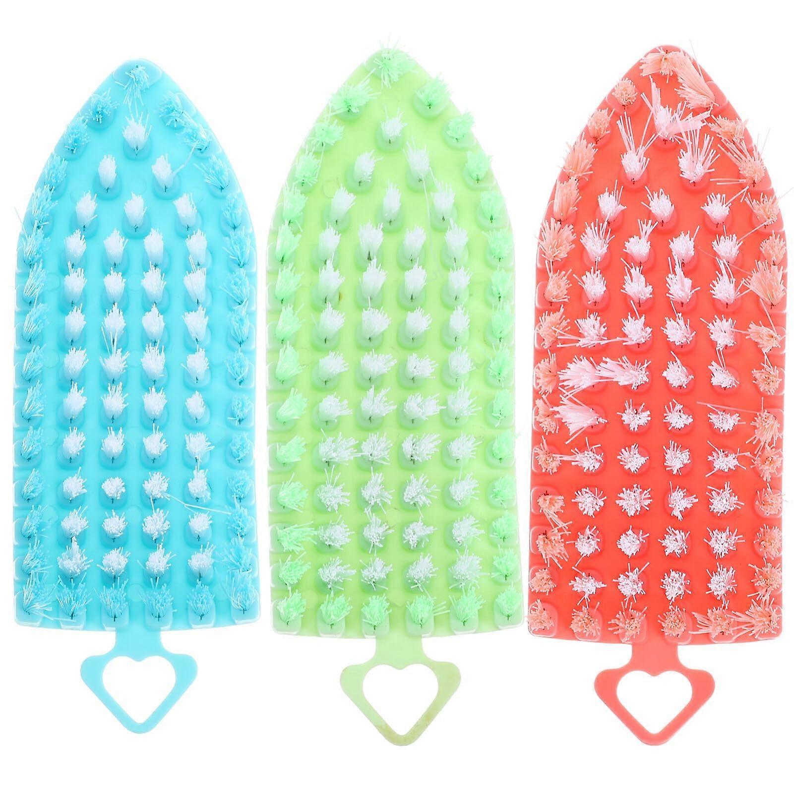 3pcs Nail Dust Brush for Manicure, Multipurpose Cleaning Tool with Ergonomic Grip