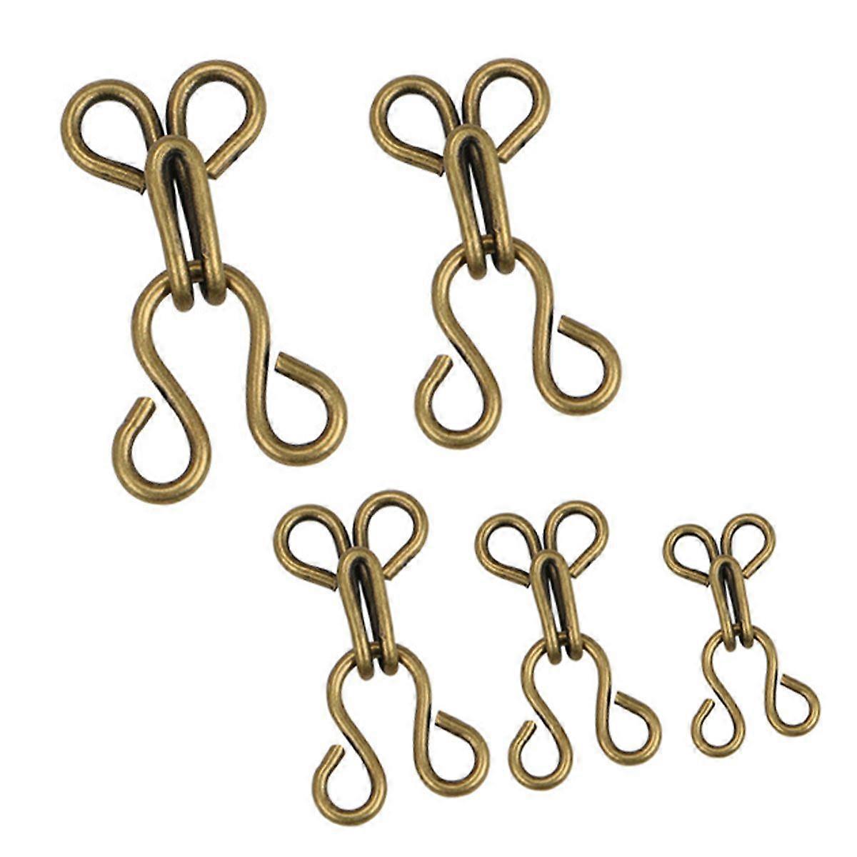 90 Pack Hook and Eye Closures for Bra and Underwear