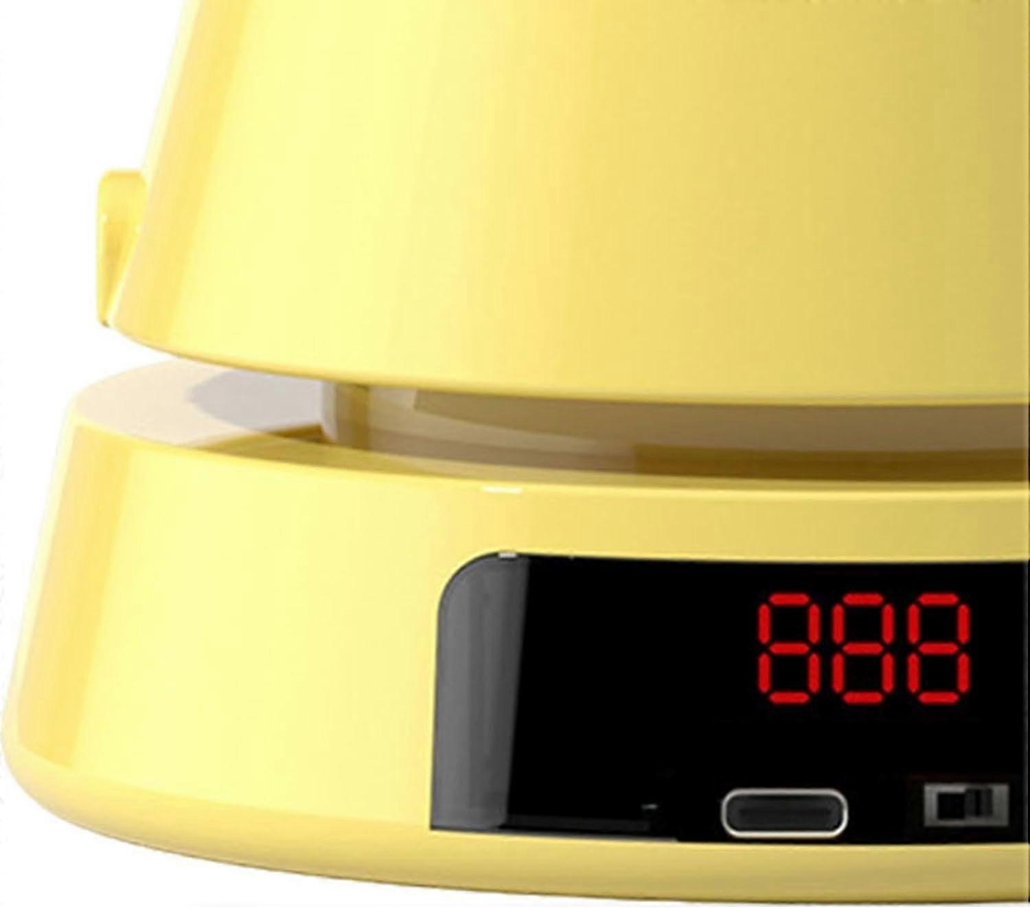 Smart Jump Rope with Digital Counter, Adjustable Length, USB Fast Charging, LCD Display, Yellow