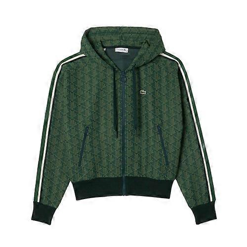 Lacoste Womens/Ladies Monogram Jacquard Hoodie