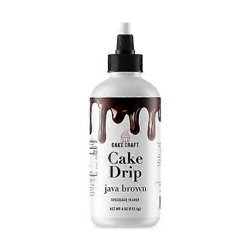 Kake Håndverkskake Drypp Java Brun