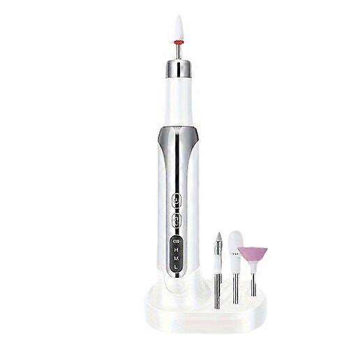 Electric nail grinder with multiple speed settings, compact, home nail tool