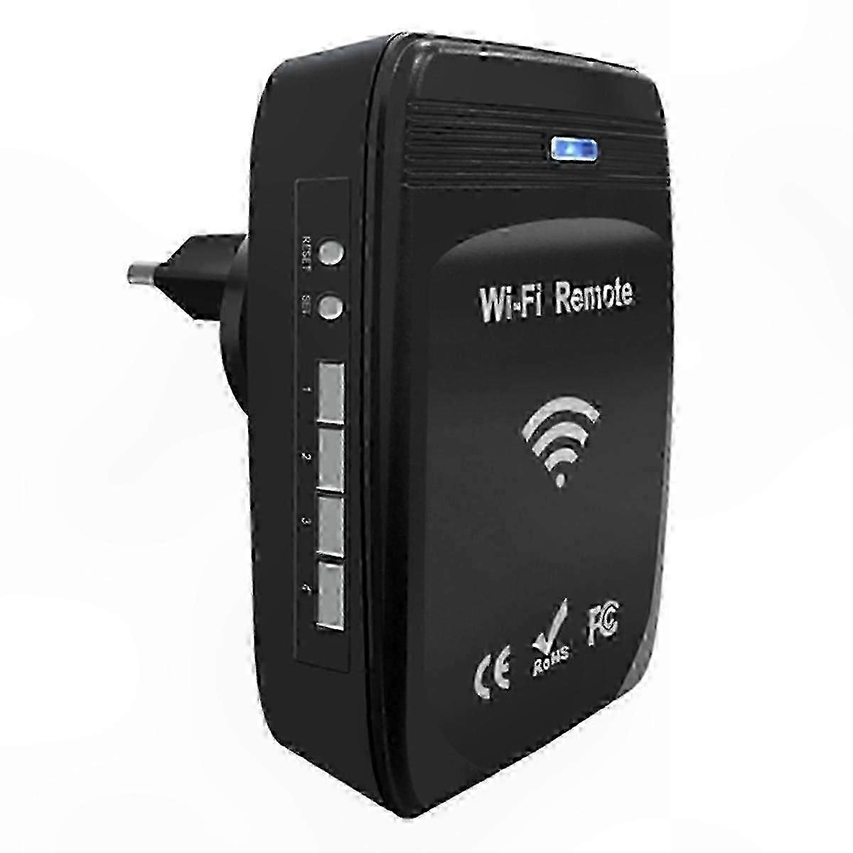RF to WiFi Converter for Garage Door Remote Control with Rolling Code Technology EU Plug-Compatible Frequency Range