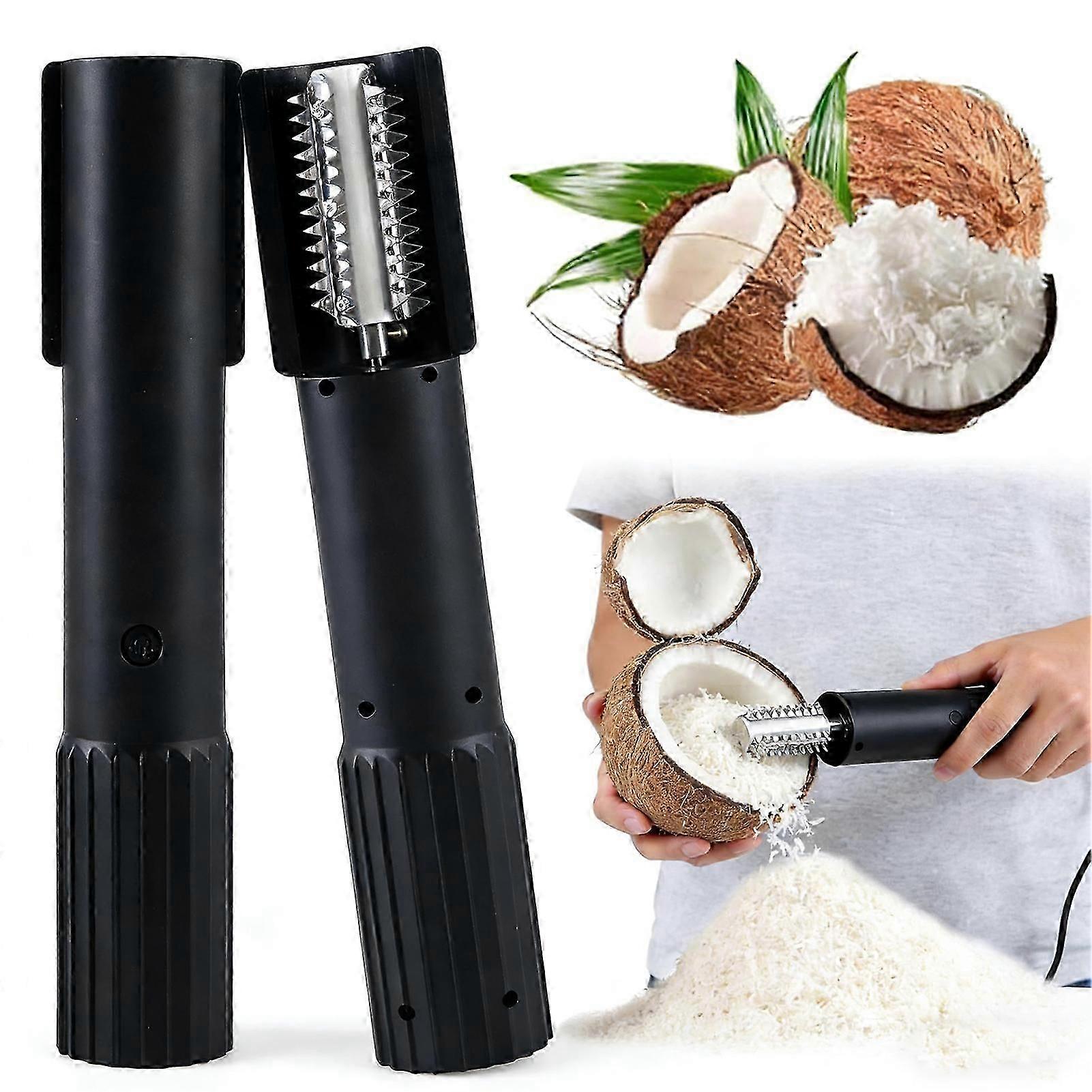 Râpe à noix de coco électrique, râpe à noix de coco portable, râpe à noix de coco manuelle