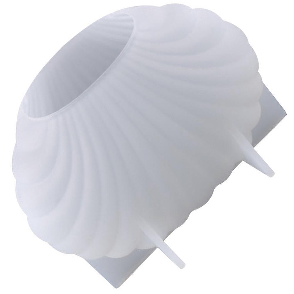 Scented Candle Mold Shell Shape Silicone Mold for DIY Use Reusable