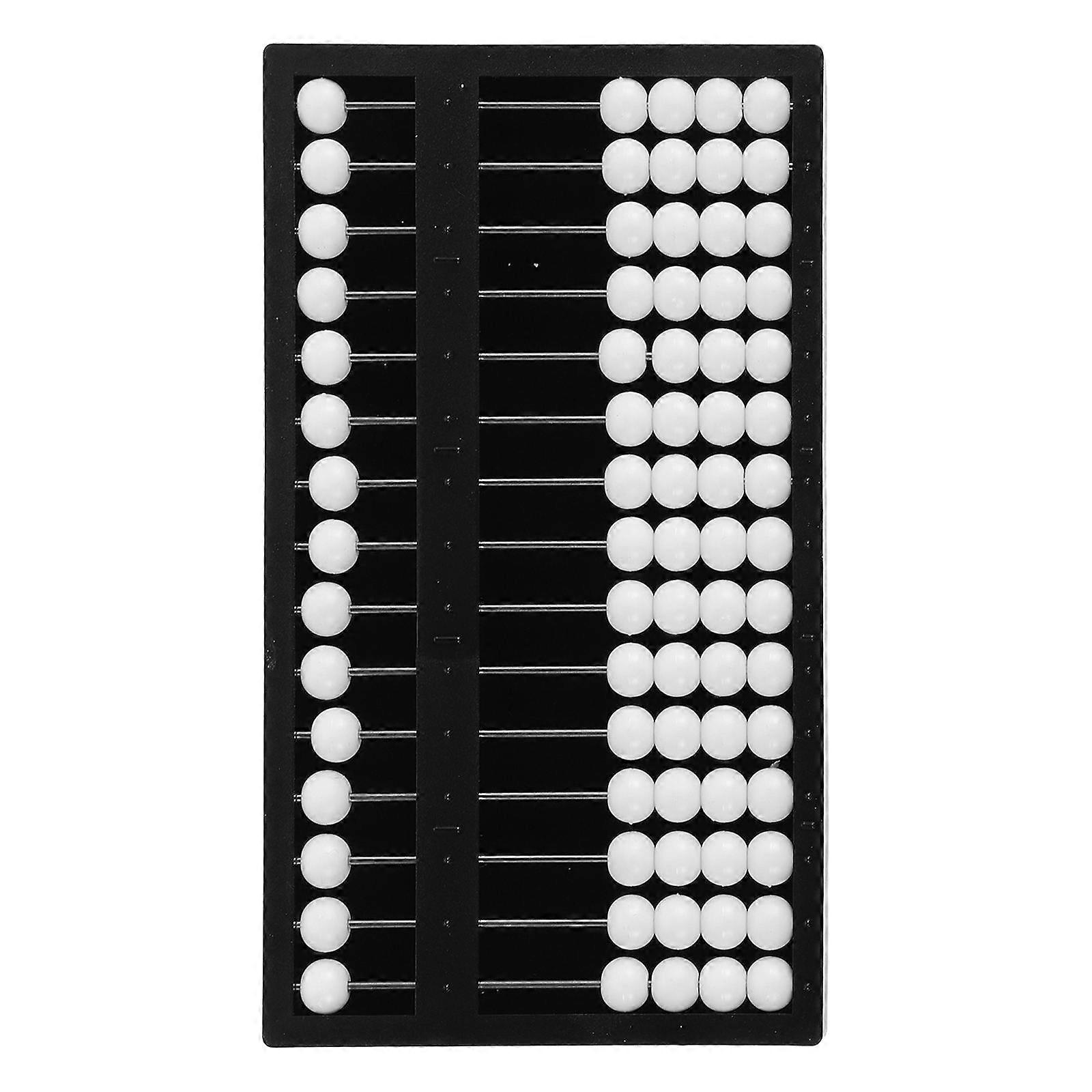 Plastic Braille Bead Abacus for Calculation with 5Pcs for Blind Students