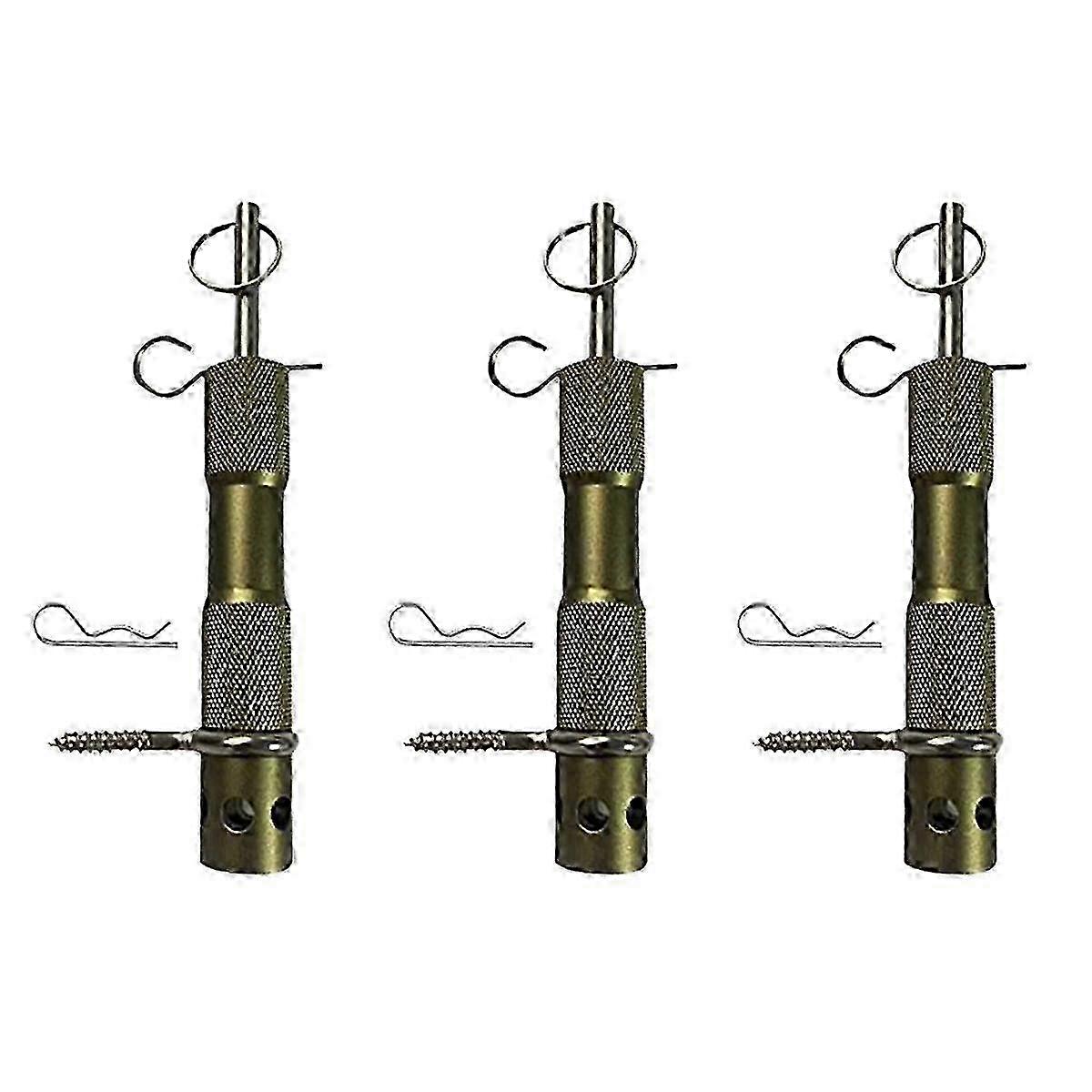 3X Campingturlarm 22 Gauge Perimeter Säkerhetskabelenhet