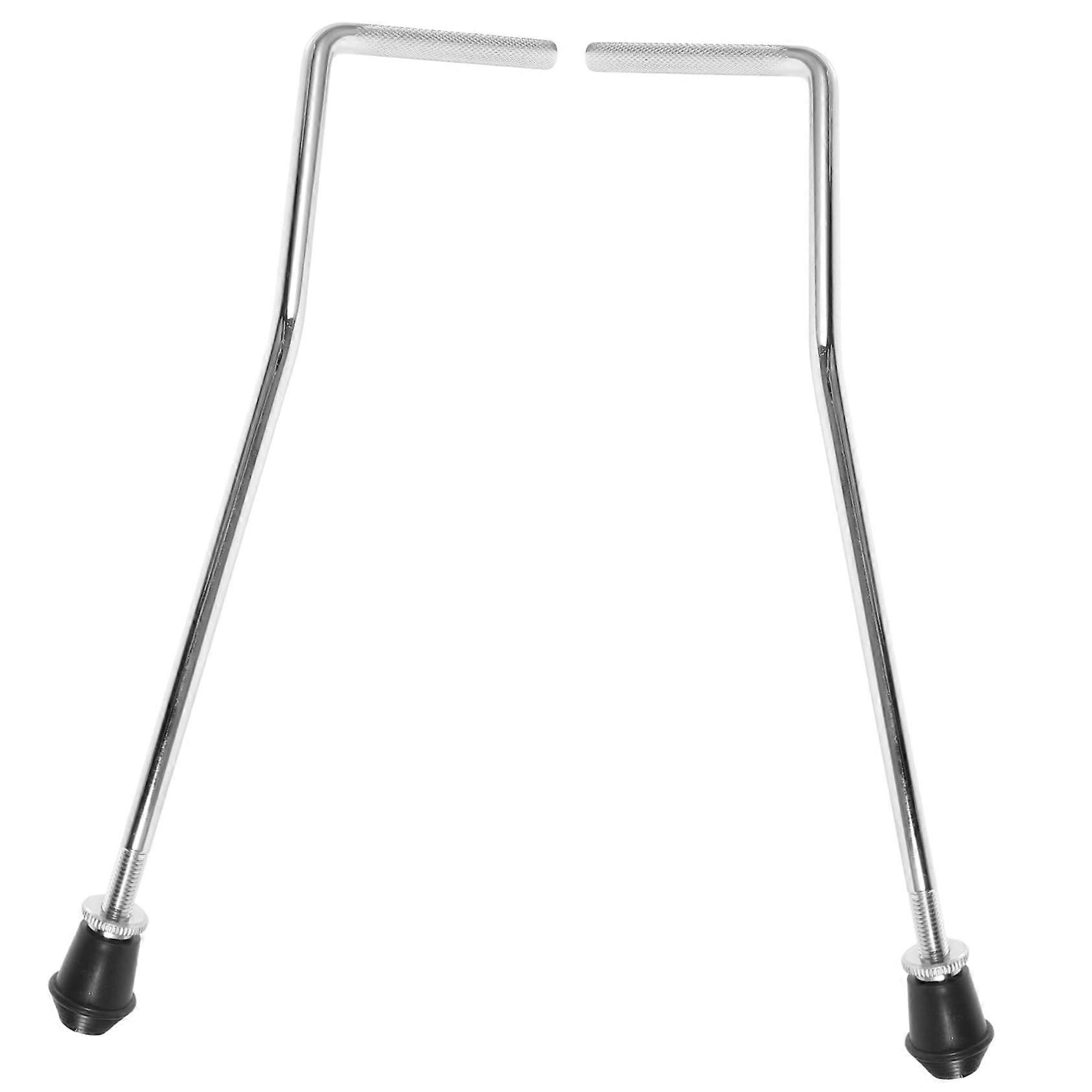 2Pcs Metal Tom Drum Holder Bracket Set with Durable Construction for Stable Percussion Mounting