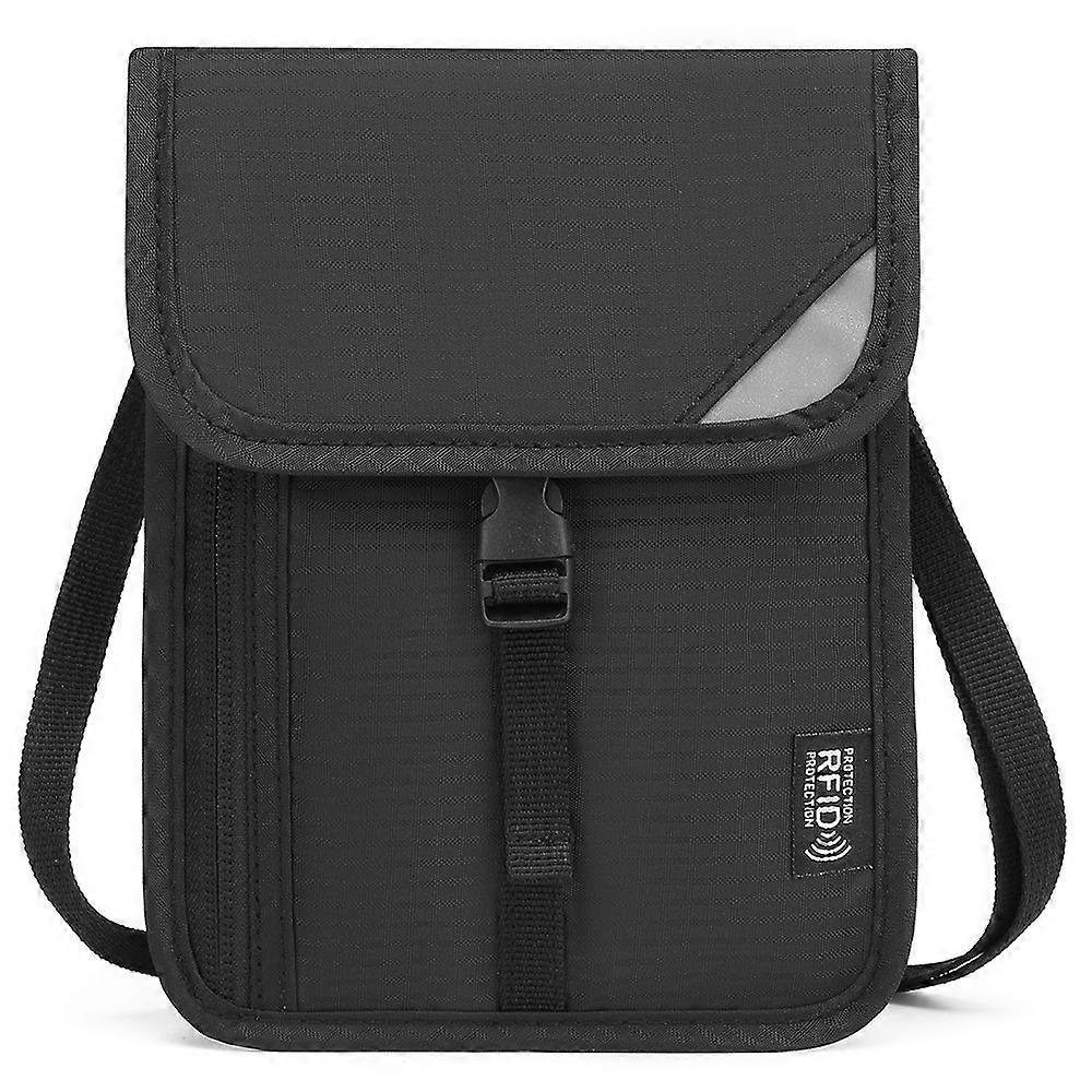 passport bag travel multi-function neck bag