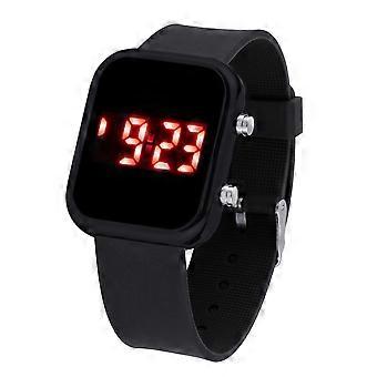 2025 Digitale Uhren kompatibel mit Damen-Sportuhren LED-Armbanduhr Damen Silikonarmband Elegante elektronische Uhr Relojes Digitales
