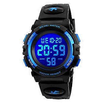 SKMEI Kinder LED Elektronisch Digitaal Horloge Chronograaf Sporthorloge 5Bar Waterdicht Kinderpolshorloge geschikt voor jongens en meisjes