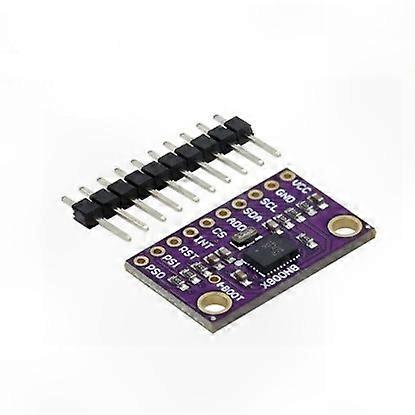 9DOF IMU Sensor Module with Precision Motion Tracking and Multiple Interface Support