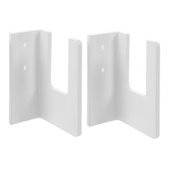 Acryl-Skateboard-Wandhalterung für den Heimgebrauch, weiße Ausführung, 1 Set