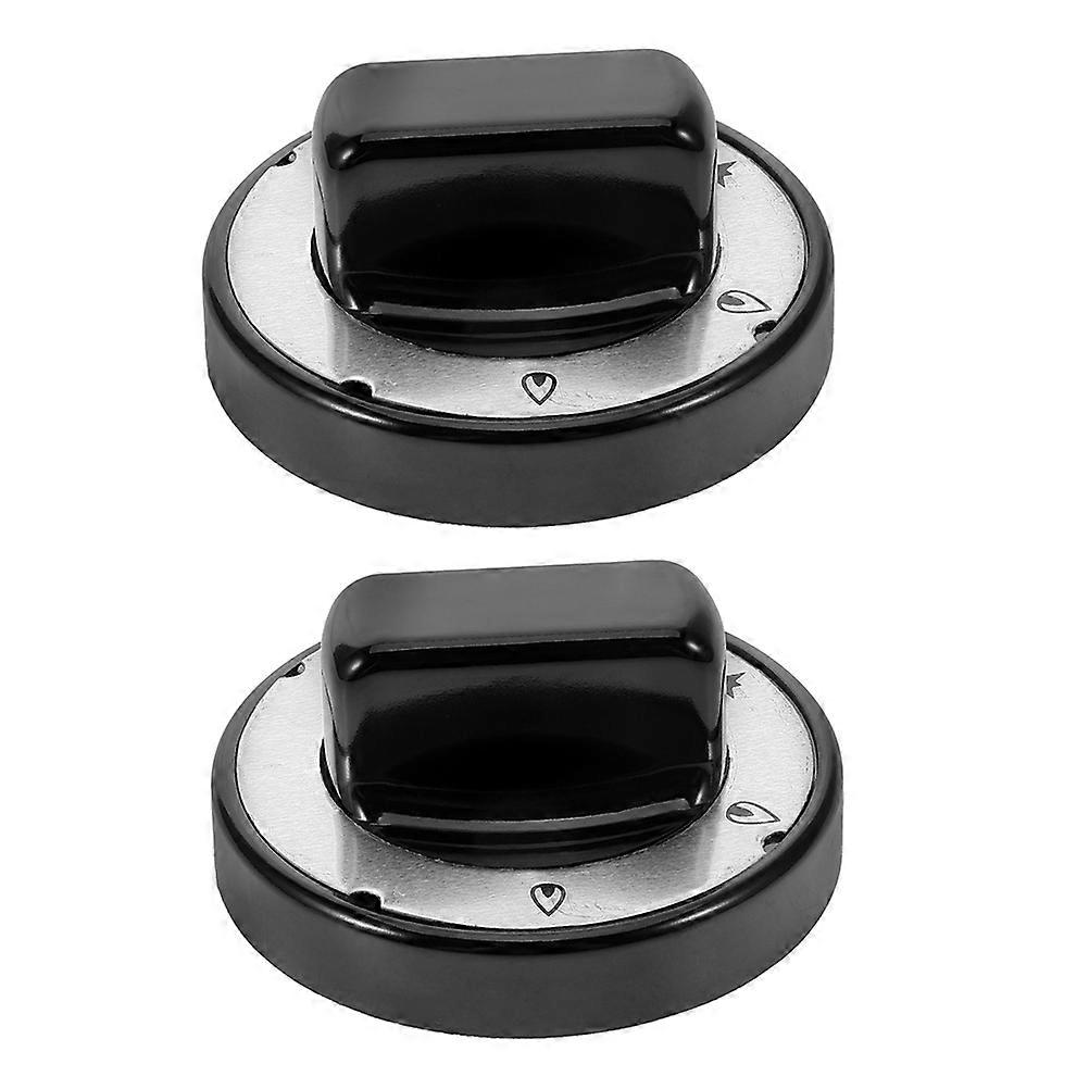 Universal Cooker Knobs High Temperature Resistant Gas Grill Control Switch 2Pcs