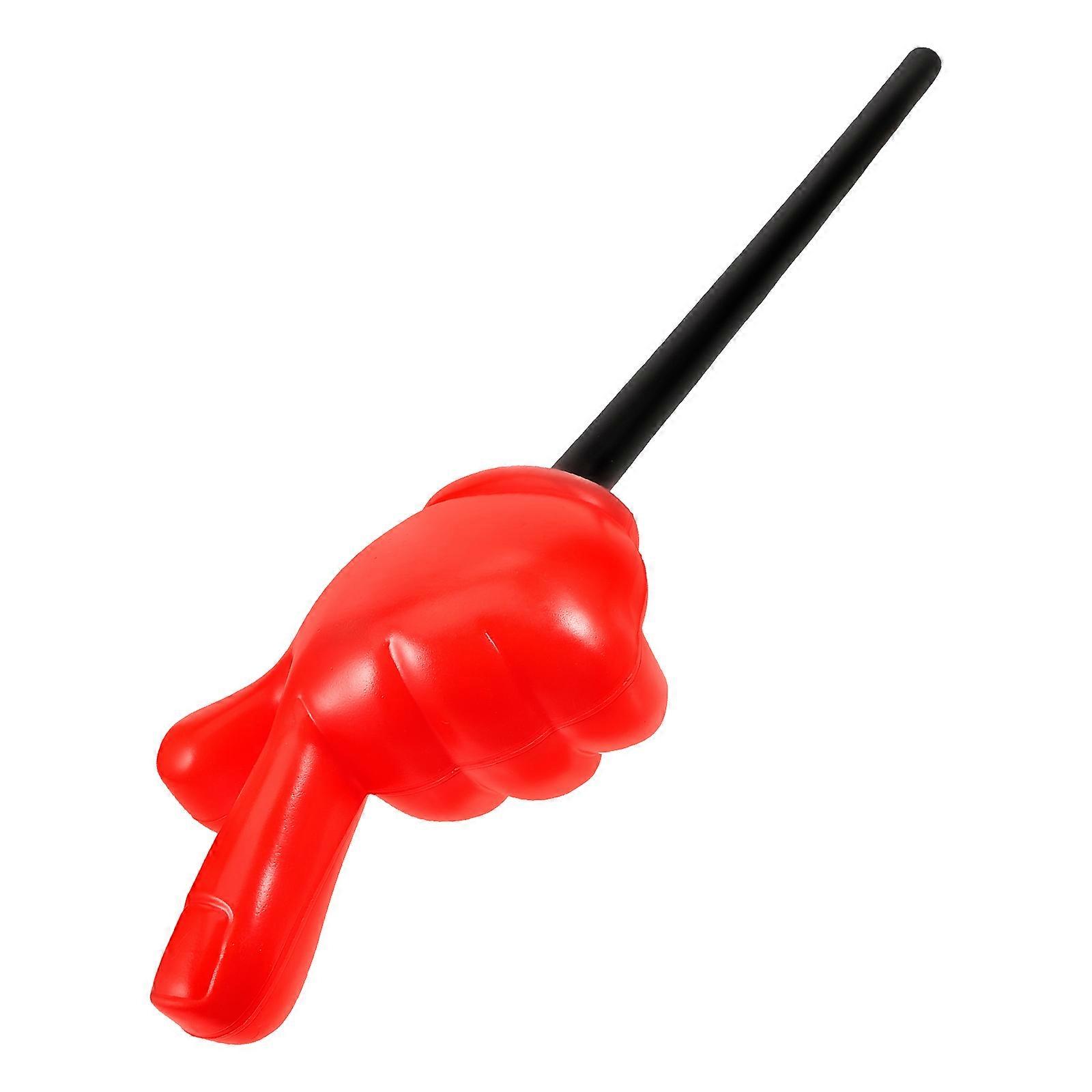 Kids Hand Pointers Red Hand Gesture Stick for Party Game