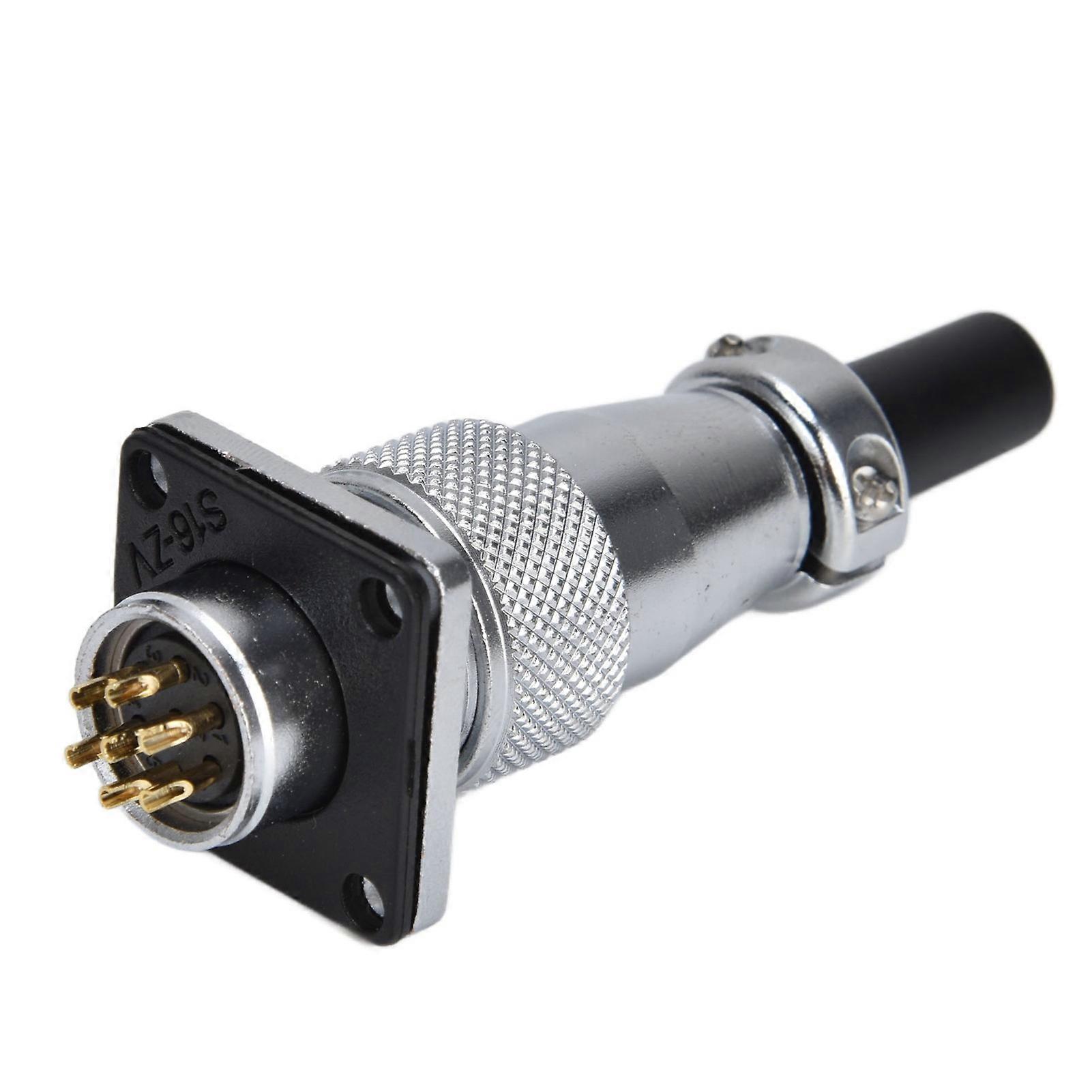 400V WS16 Aviation Plug Socket Connector Stable Electrical Performance Waterproof Power Connector