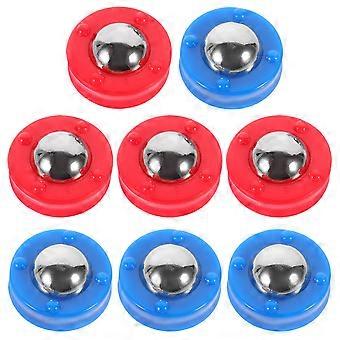 Sliding Beads Toy Table Football Game Accessories for Playing 16Pcs Assorted Color
