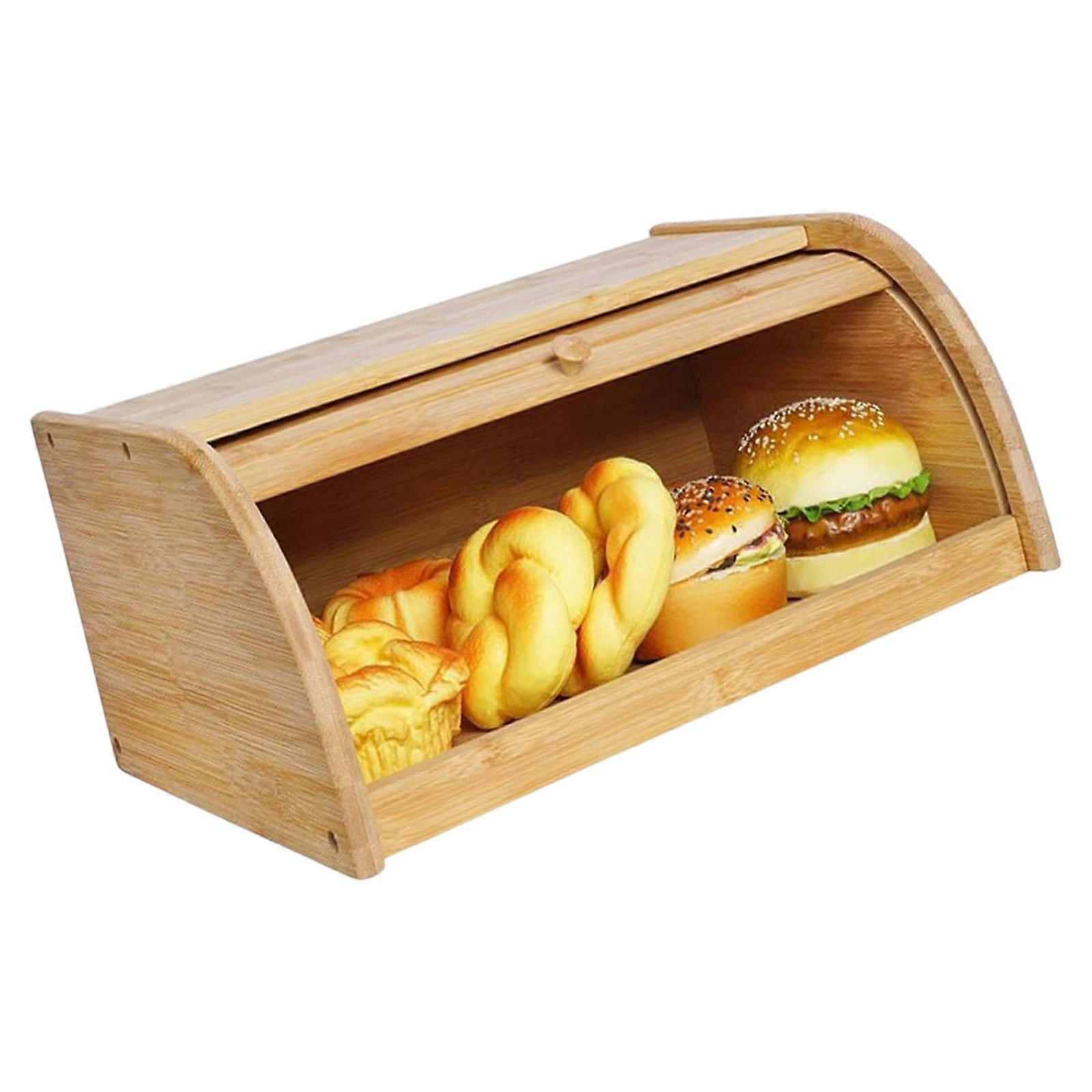 Modern Bread Storage Solution Constructed From Renewable Timber For Kitchen Use  M